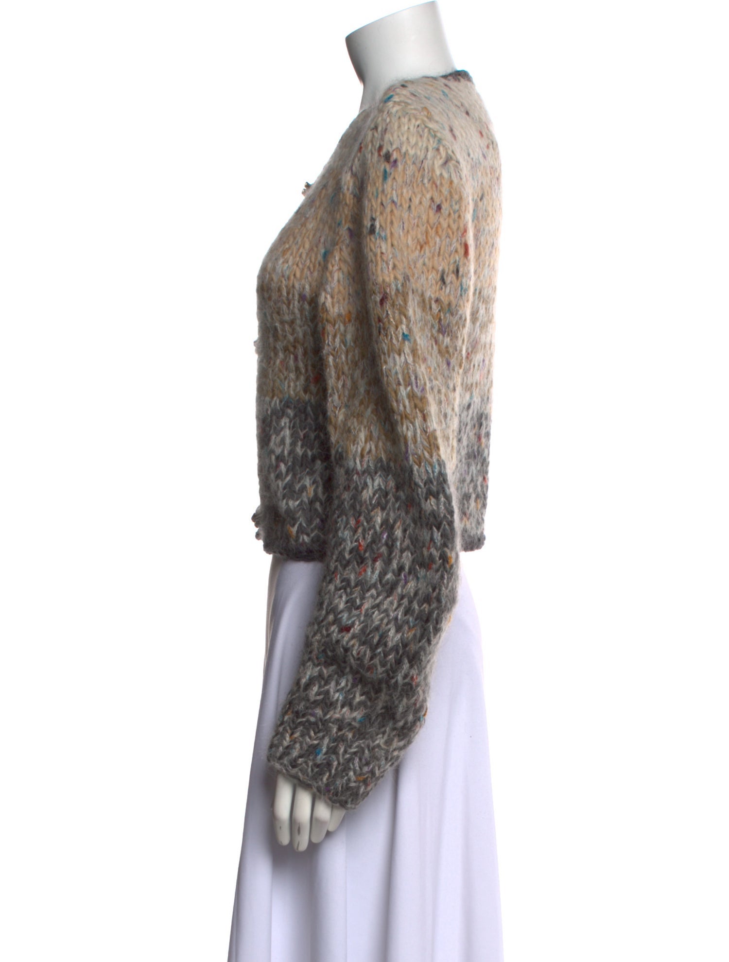 Ganni Wool Scoop Neck Sweater