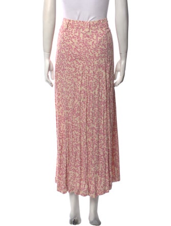 Ganni Printed Midi Length Skirt