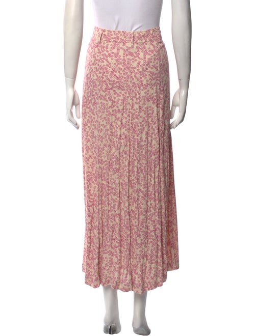 Ganni Printed Midi Length Skirt