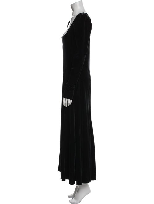 Ganni Square Neckline Long Dress