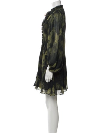 Ganni Printed Mini Dress