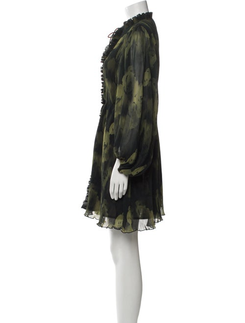 Ganni Printed Mini Dress
