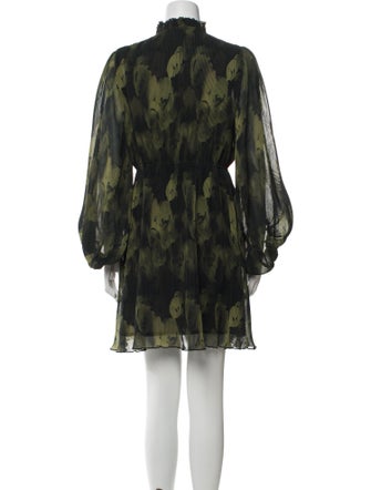 Ganni Printed Mini Dress