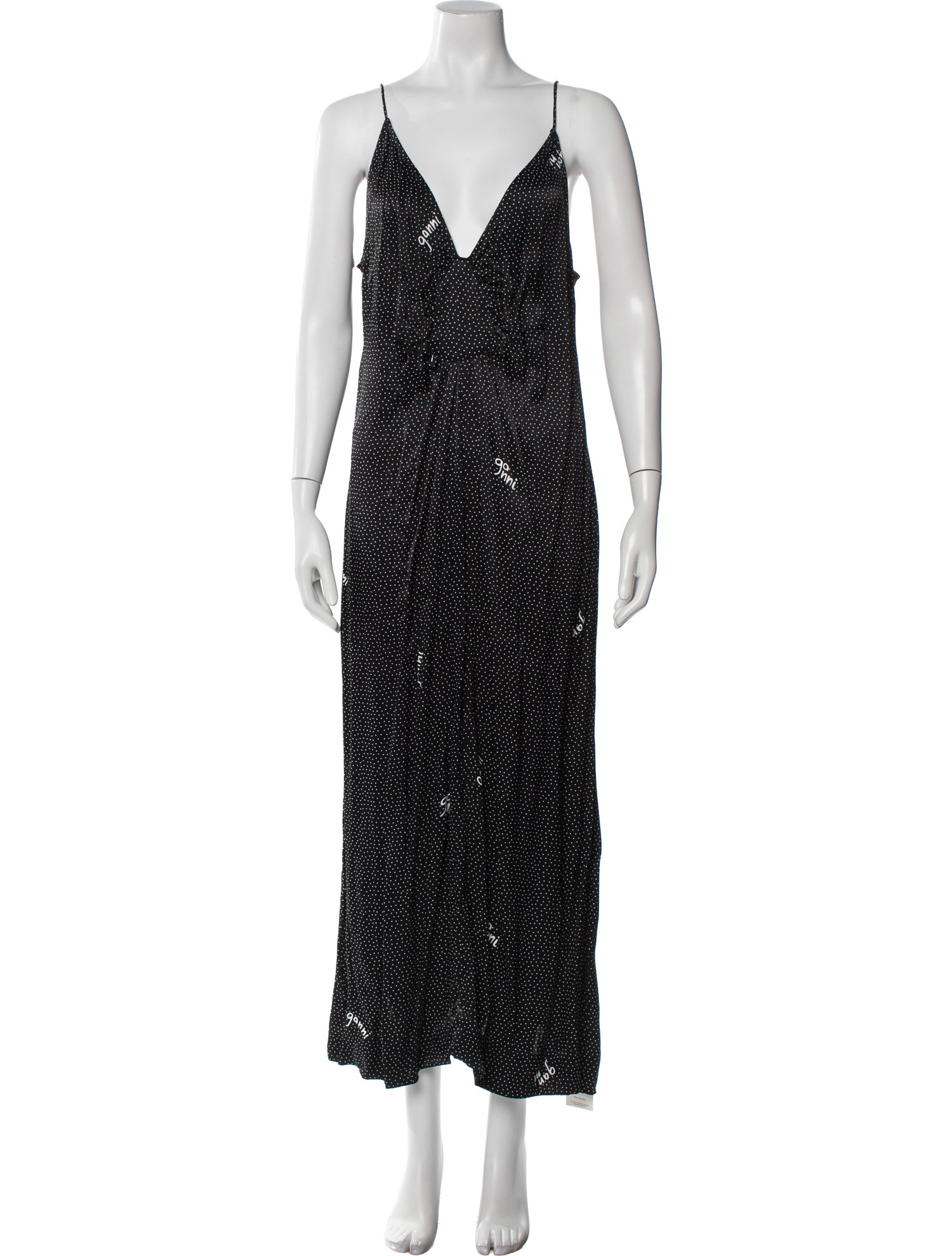 Ganni Printed Long Dress