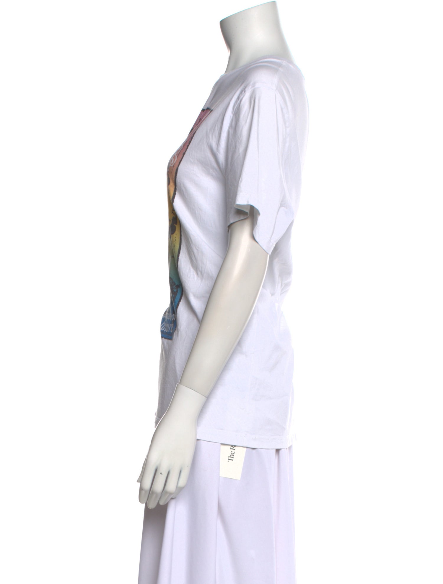 Ganni Graphic Print Crew Neck T-Shirt