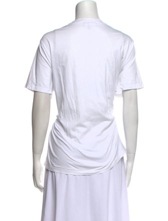 Ganni Graphic Print Crew Neck T-Shirt