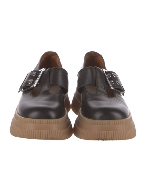 Ganni Rubber Mary Jane Flats