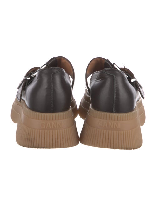 Ganni Rubber Mary Jane Flats