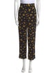 Ganni Printed Straight Leg Pants