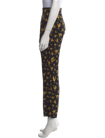 Ganni Printed Straight Leg Pants