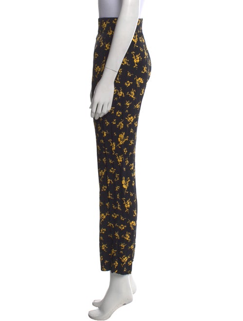 Ganni Printed Straight Leg Pants
