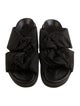Ganni Pleated Accents Slides