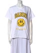 Ganni Graphic Print Crew Neck T-Shirt