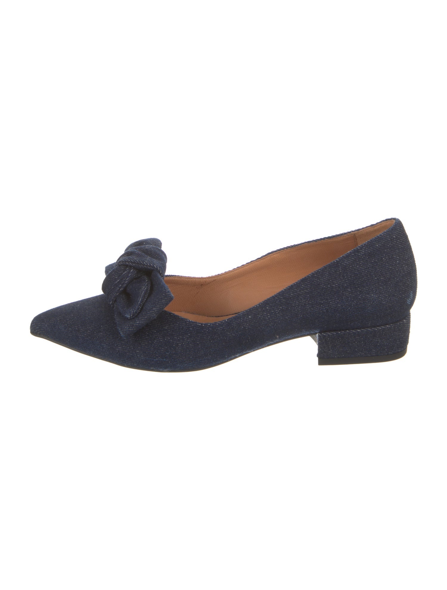 Ganni Denim Loafers