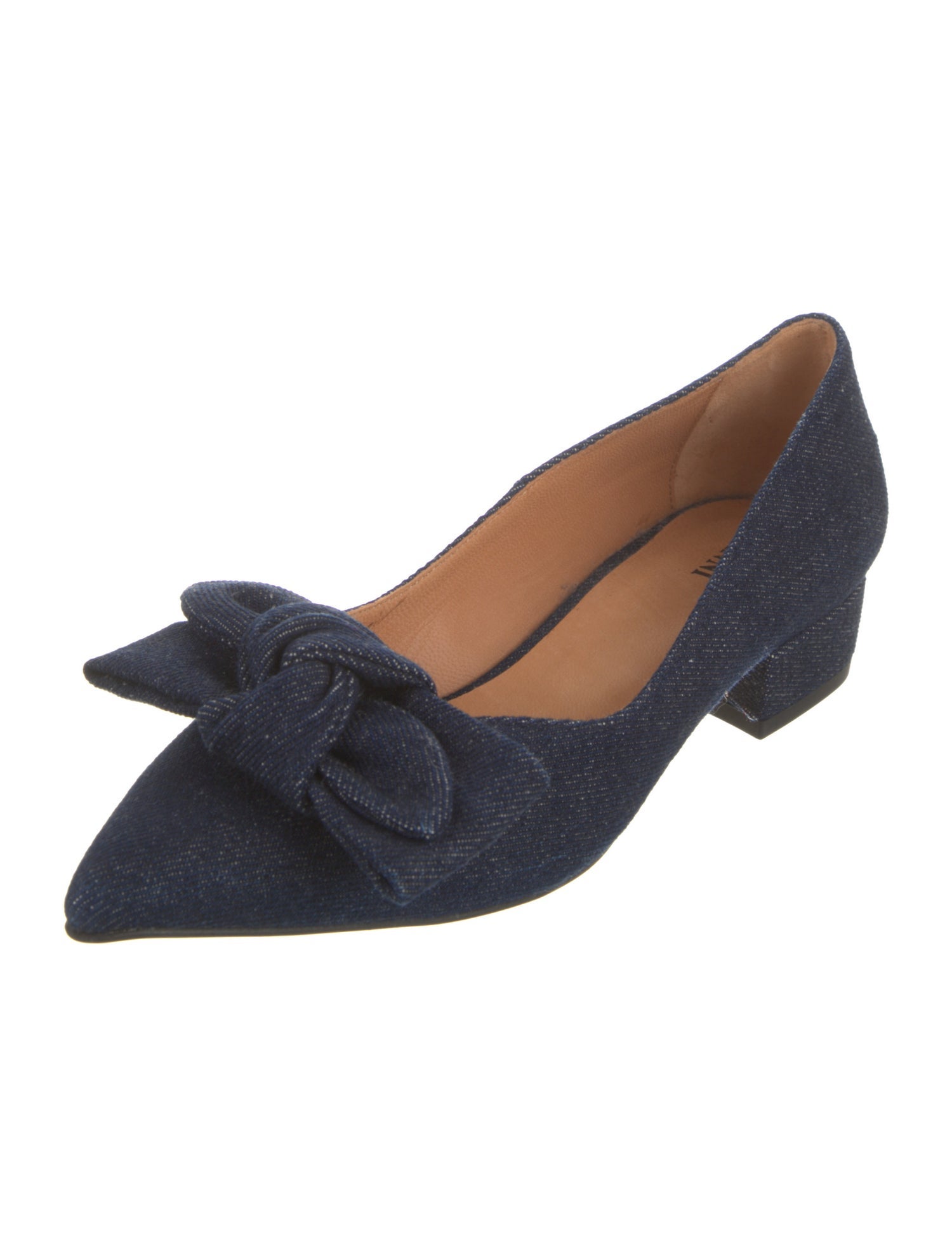 Ganni Denim Loafers