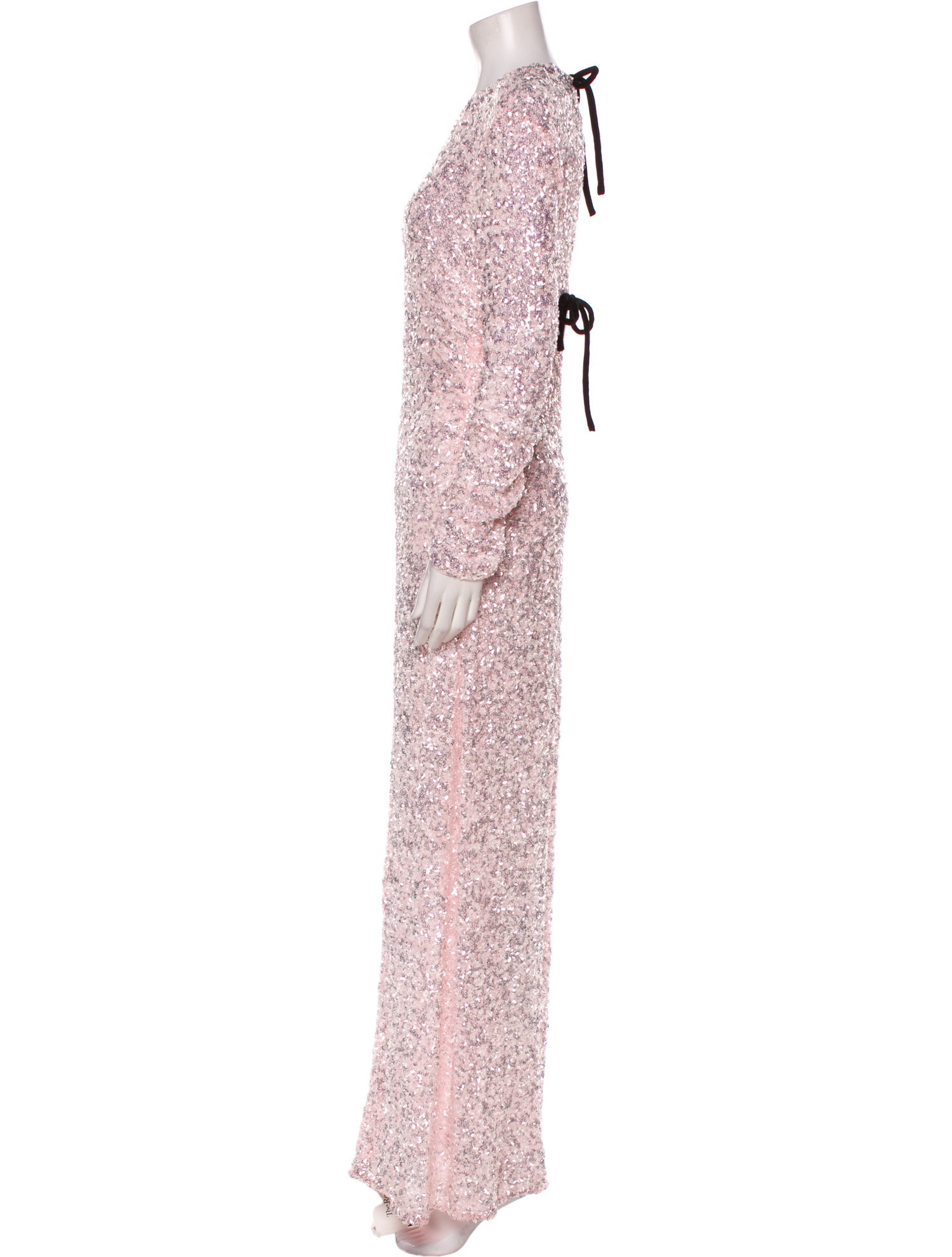 Ganni Floral Print Long Dress