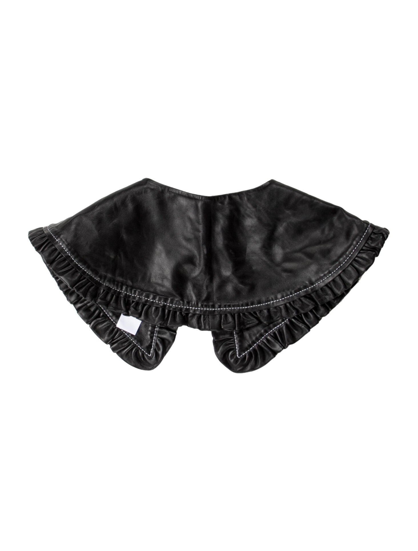 Ganni Leather Scarf w/ Tags