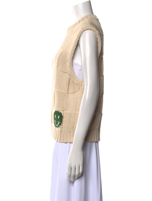 Ganni Printed Crew Neck Sweater