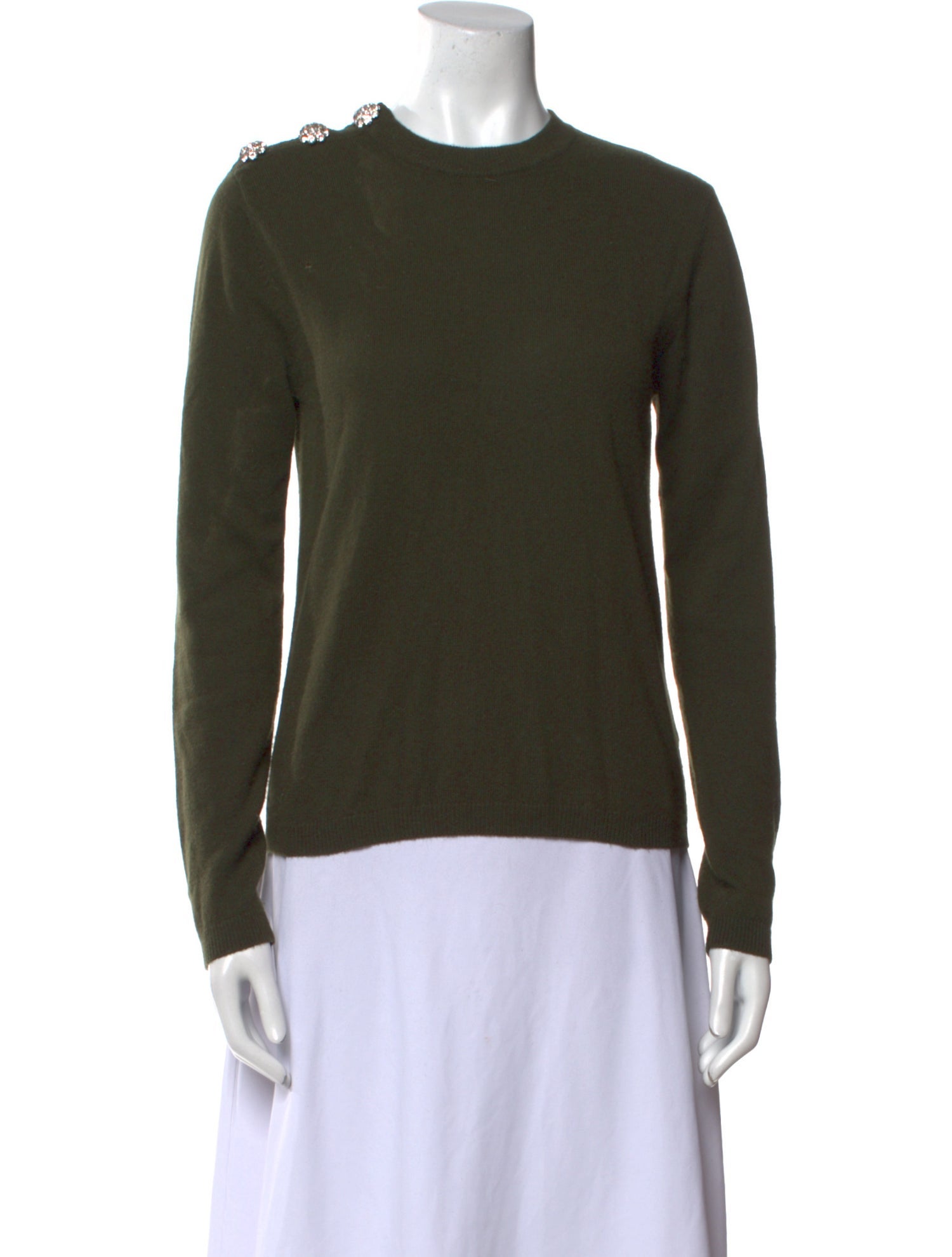 Ganni Cashmere Crew Neck Sweater