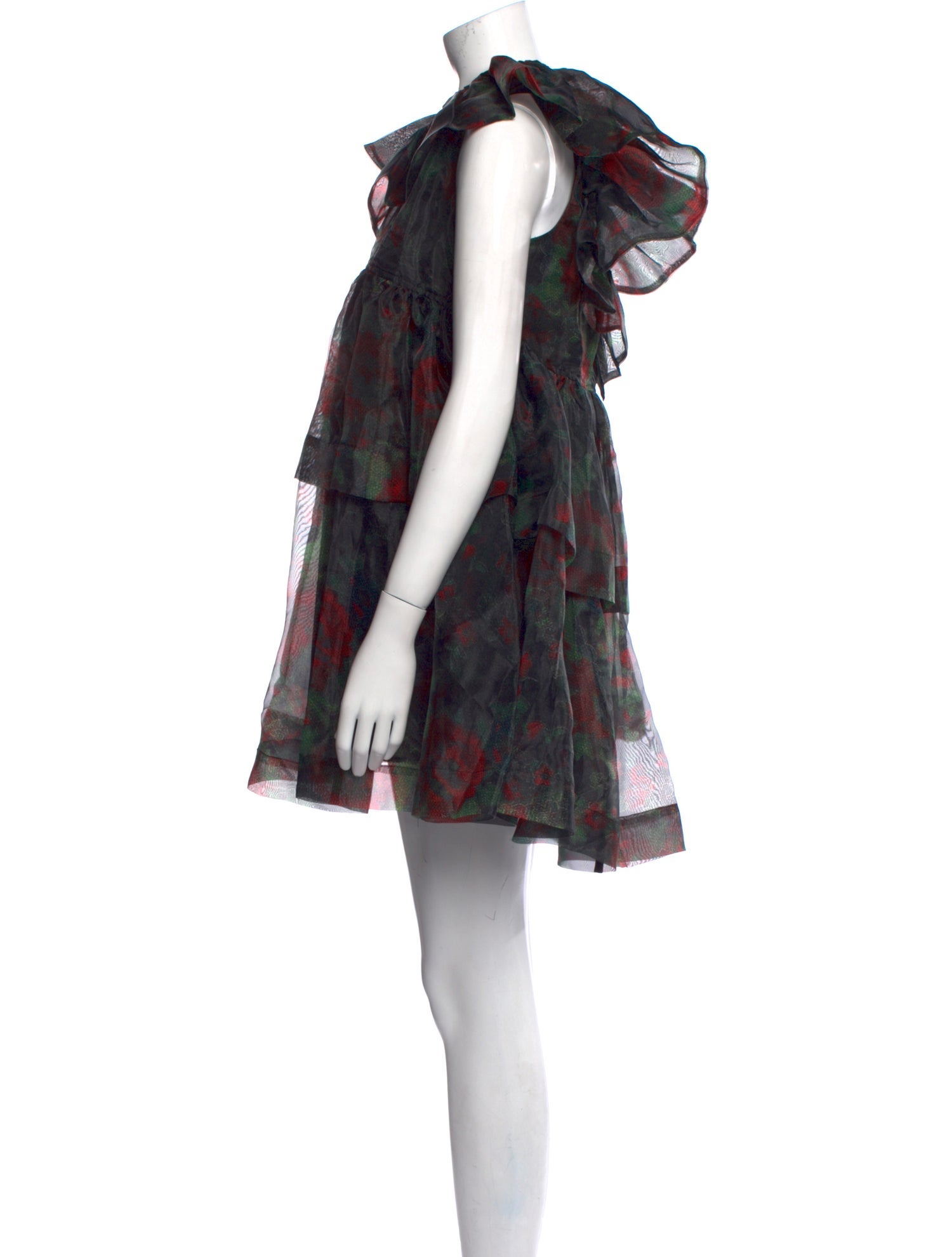 Ganni Printed Mini Dress