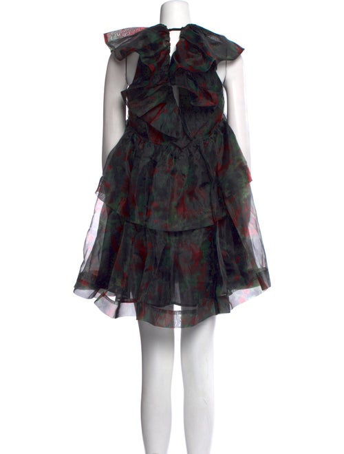 Ganni Printed Mini Dress