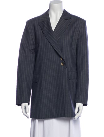 Ganni Striped Blazer
