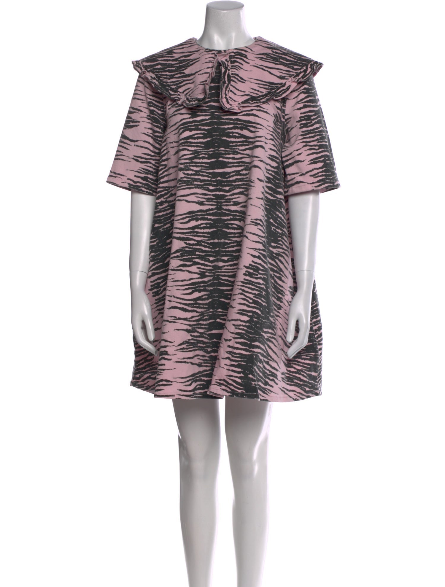 Ganni Printed Mini Dress w/ Tags