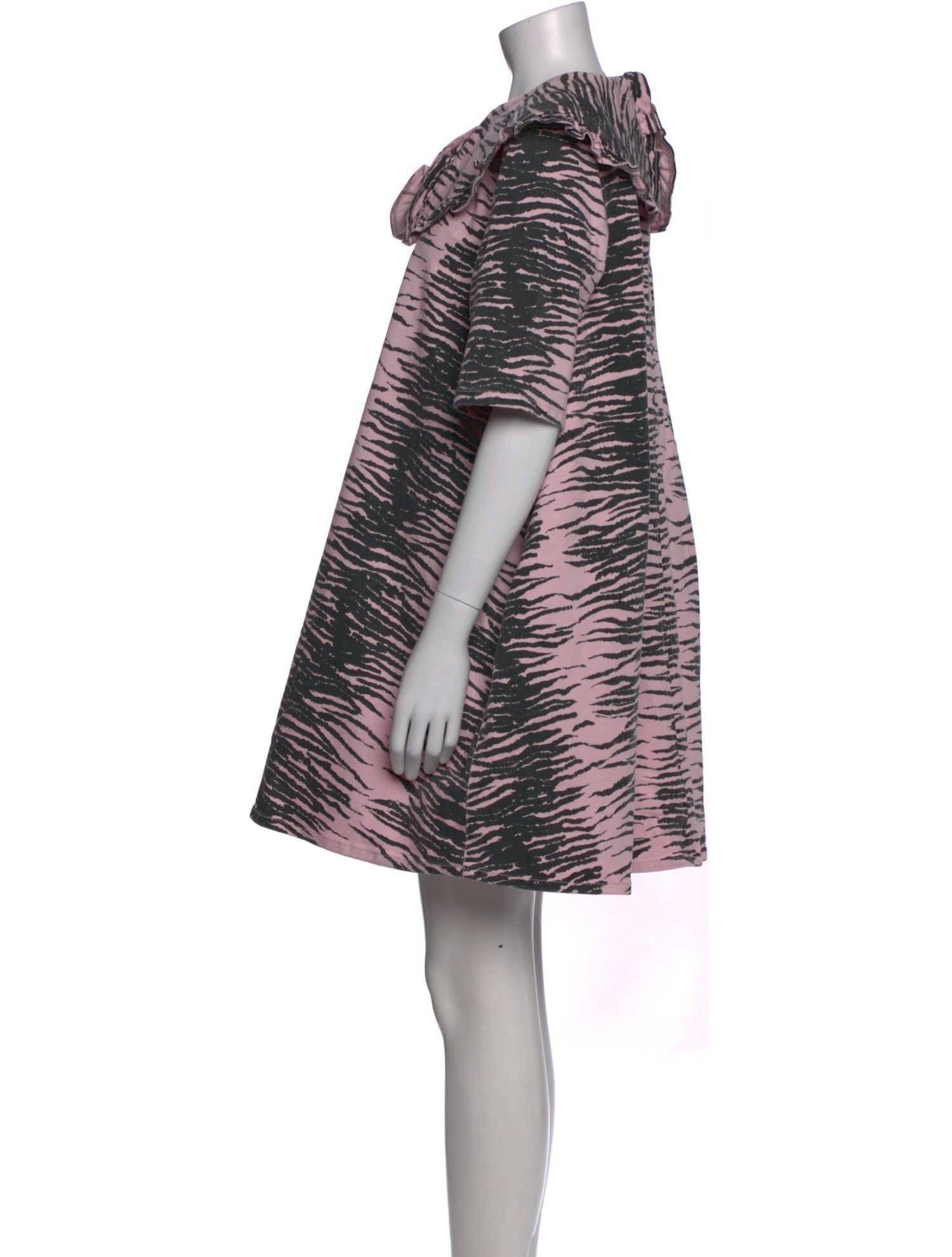 Ganni Printed Mini Dress w/ Tags