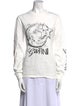 Ganni Graphic Print Crew Neck Sweatshirt