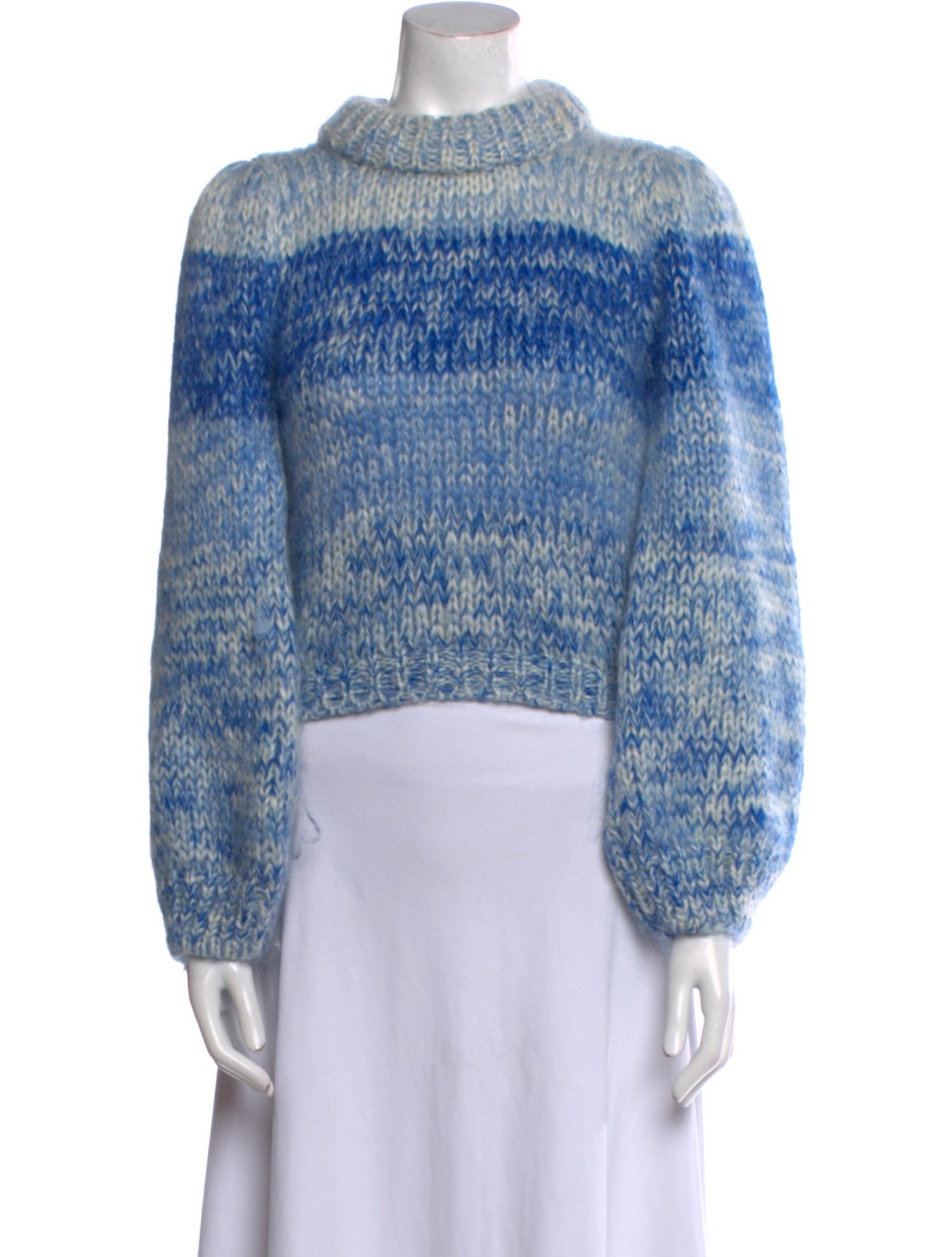 Ganni Wool Striped Sweater