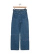 Ganni High-Rise Wide Leg Jeans