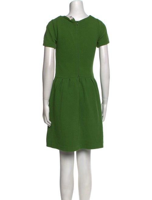 Ganni Scoop Neck Mini Dress