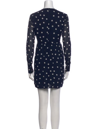 Ganni Polka Dot Print Mini Dress