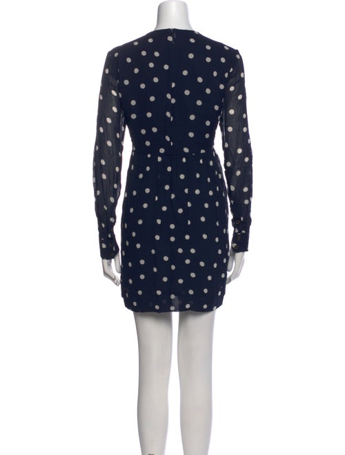 Ganni Polka Dot Print Mini Dress