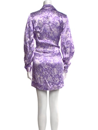 Ganni Printed Mini Dress