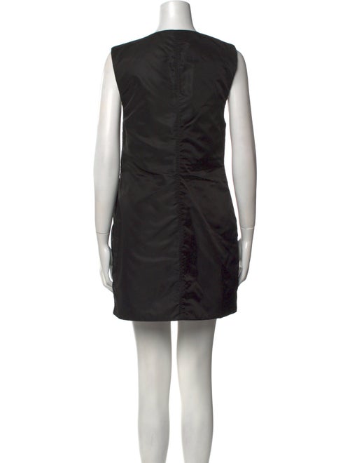 Ganni Scoop Neck Mini Dress