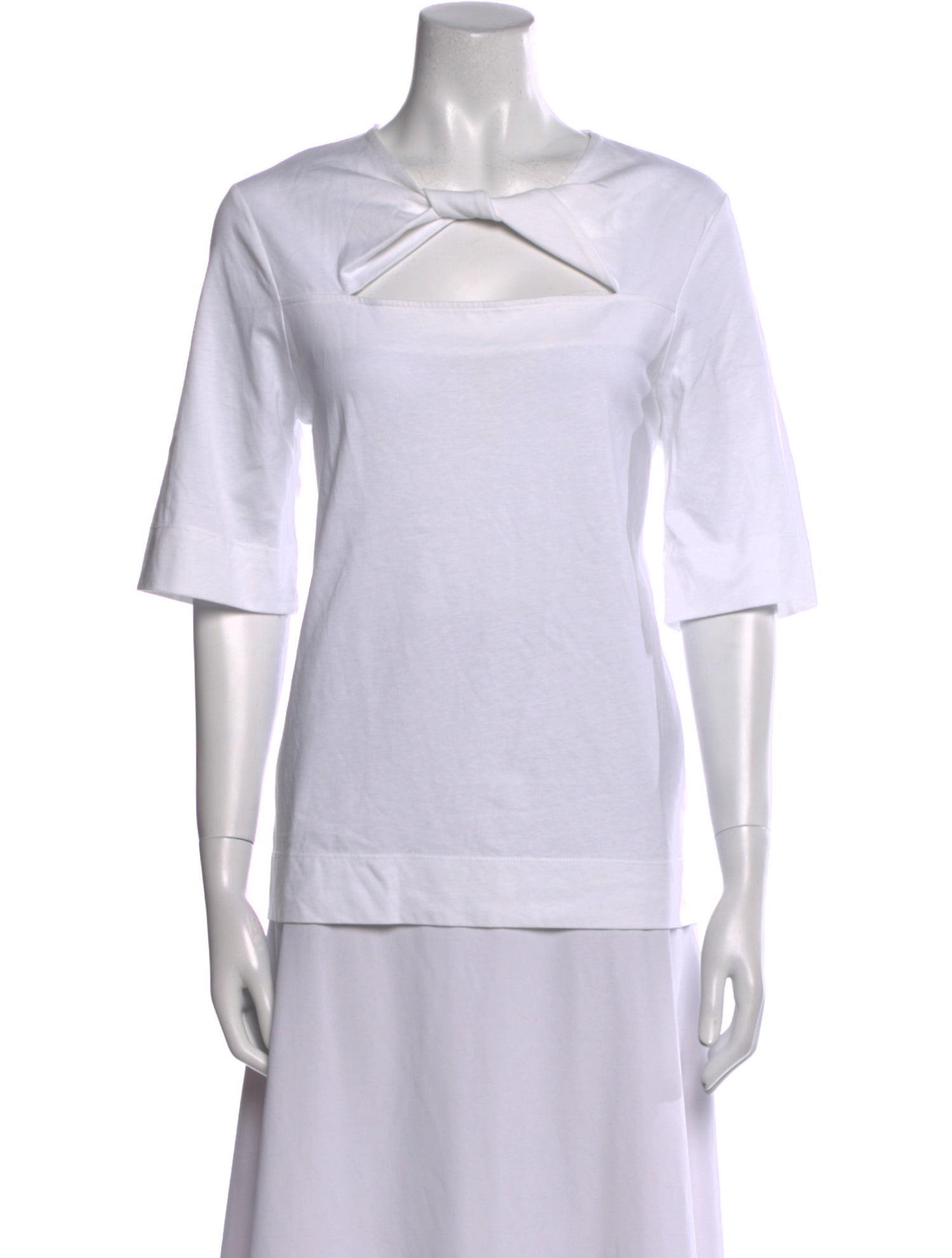 Ganni Crew Neck Short Sleeve T-Shirt