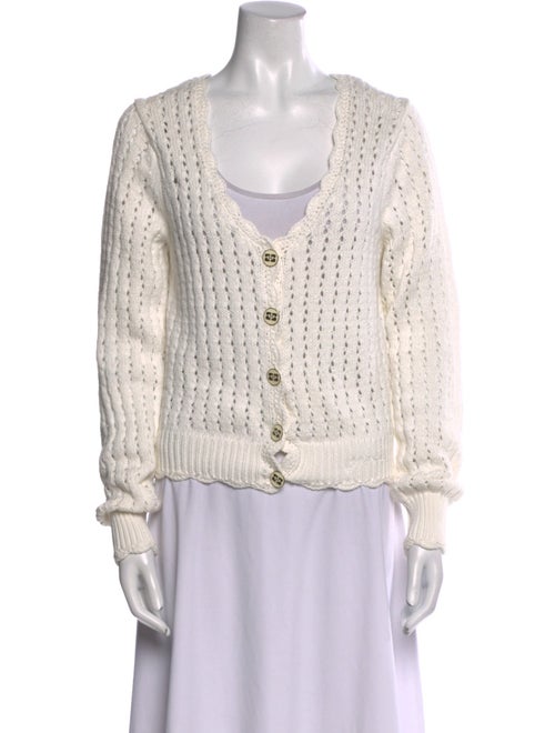 Ganni V-Neck Sweater