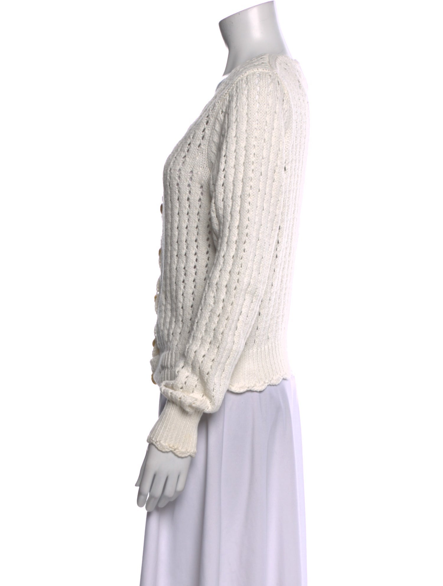 Ganni V-Neck Sweater