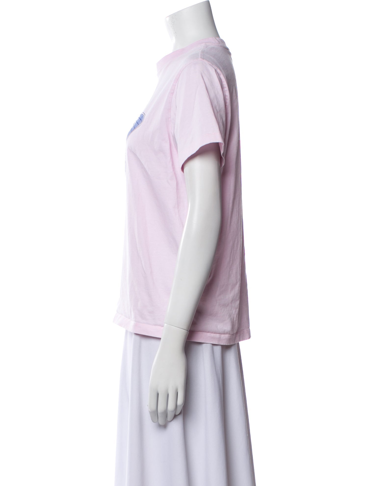 Ganni Graphic Print Crew Neck T-Shirt