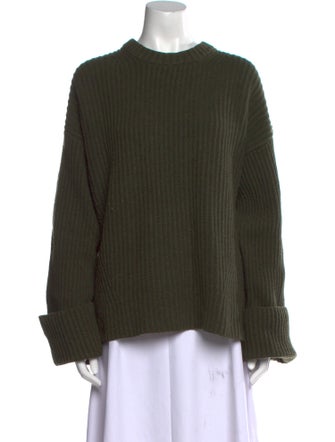 Ganni Wool Mock Neck Sweater