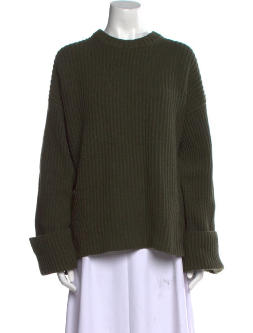 Ganni Wool Mock Neck Sweater