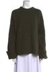 Ganni Wool Mock Neck Sweater
