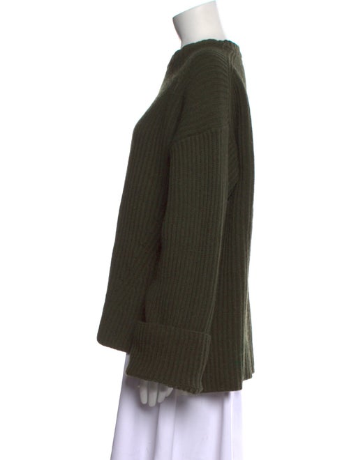Ganni Wool Mock Neck Sweater