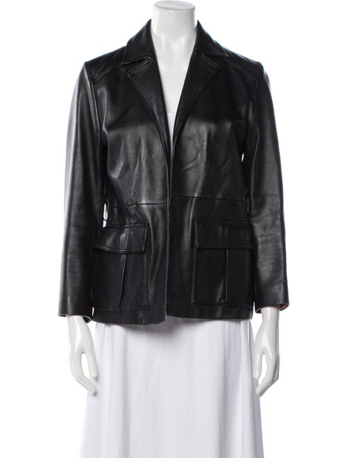 Ganni Leather Blazer