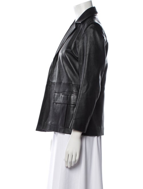 Ganni Leather Blazer