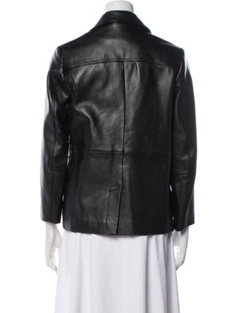 Ganni Leather Blazer