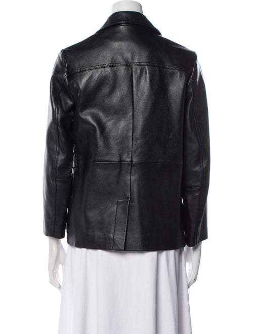 Ganni Leather Blazer