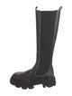 Ganni Leather Rain Boots
