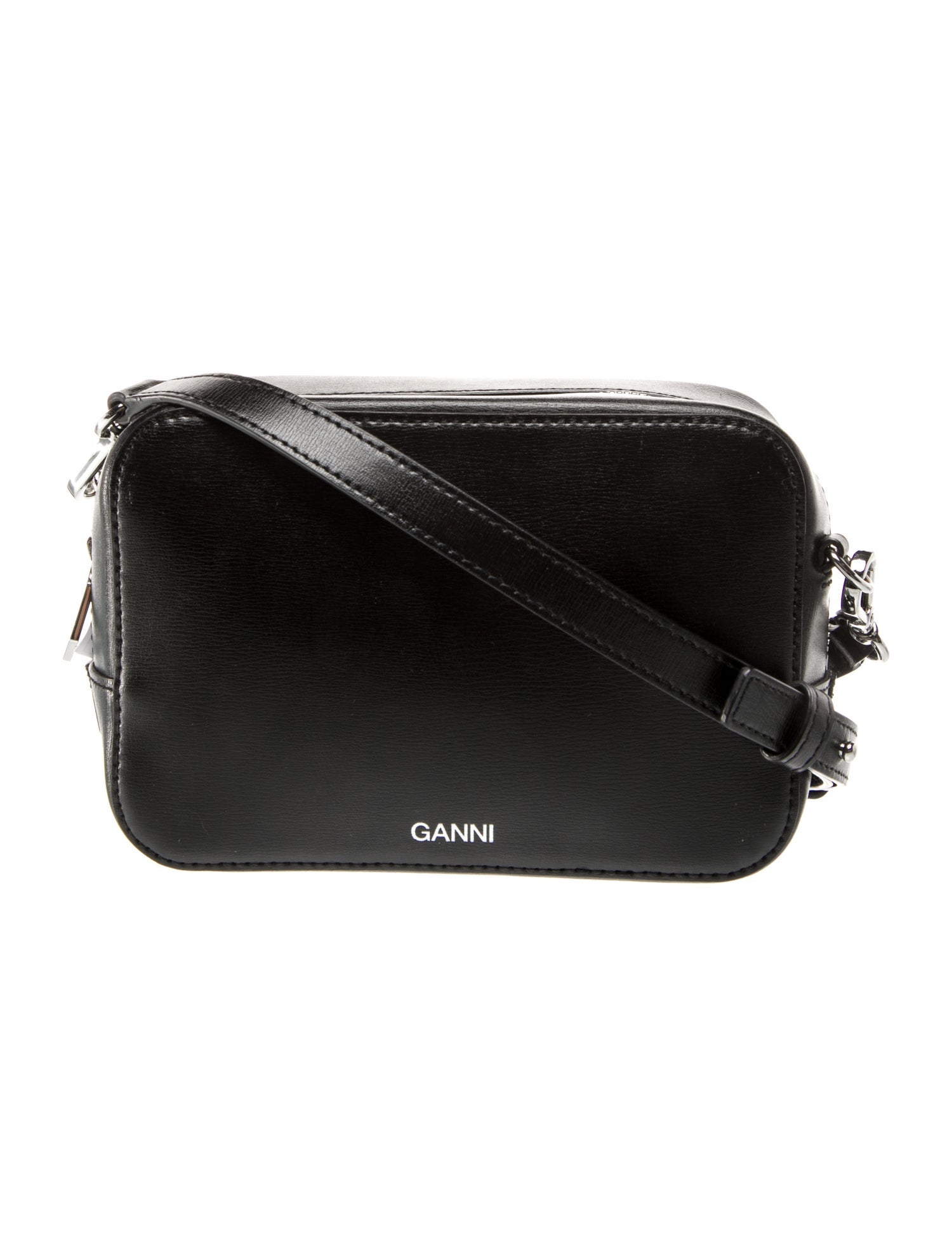 Ganni Leather Crossbody Bag